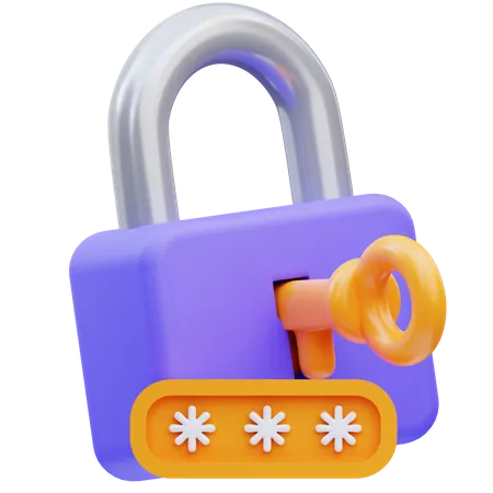 Security access  3D Icon