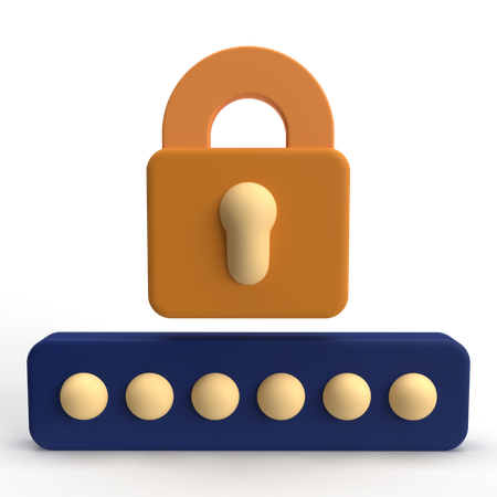 Security Access  3D Icon