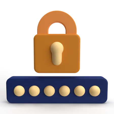 Security Access  3D Icon