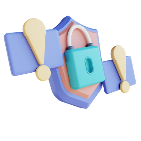 Security Alarm  3D Icon