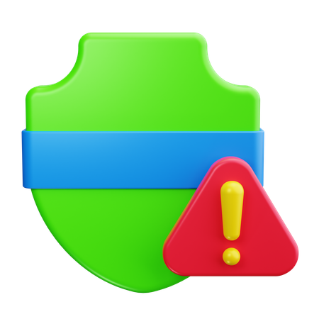 Security Alert  3D Icon