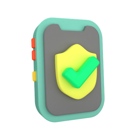 Security Approve  3D Icon