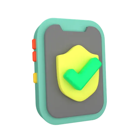 Security Approve  3D Icon