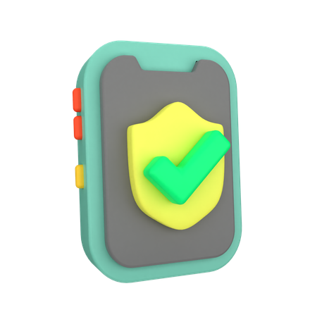 Security Approve  3D Icon