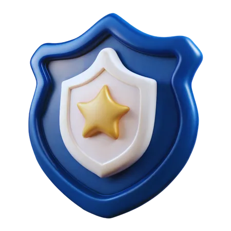 Security Badge  3D Icon