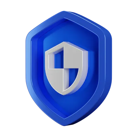 3 D Security Badge Security 3D Icon