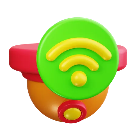 防犯カメラ  3D Icon