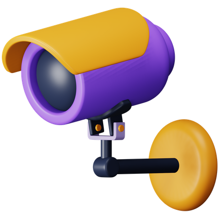 Security Camera  3D Icon