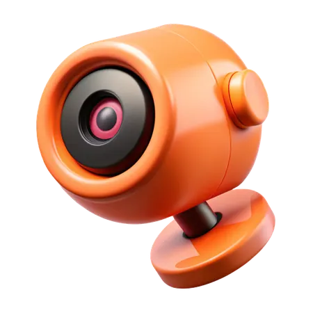 Security Camera  3D Icon