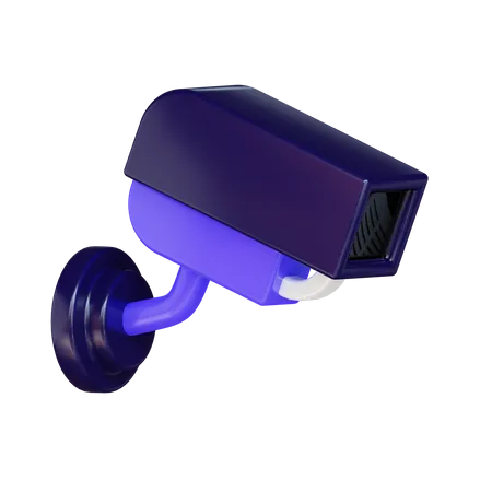 Security Camera  3D Illustration