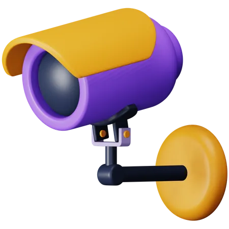 Security Camera 3D Icon