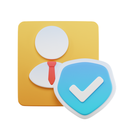 Security check  3D Icon