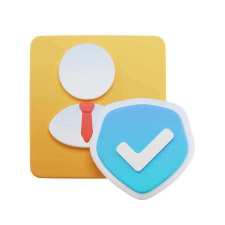 Security check  3D Icon