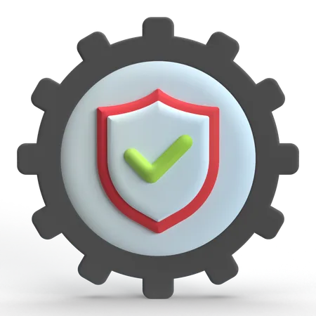 Security Check  3D Icon