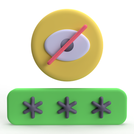 Security Code  3D Icon