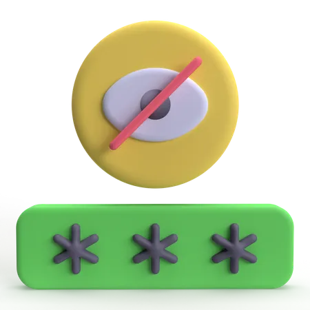 Security Code  3D Icon