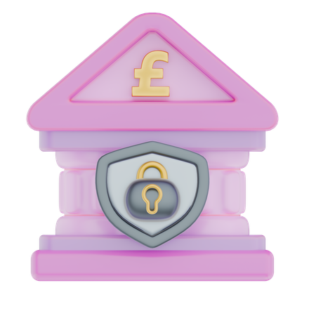 Security England  3D Icon