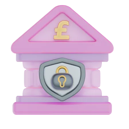 Security England  3D Icon