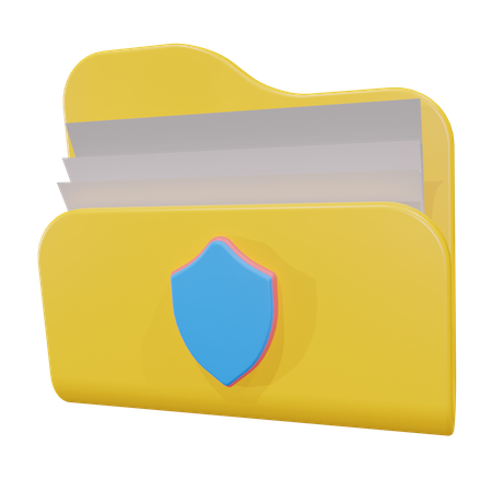 Security Folder  3D Icon