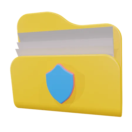 Security Folder  3D Icon