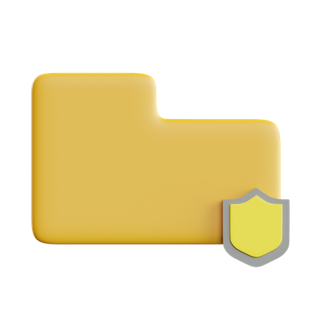 Security Folder  3D Icon