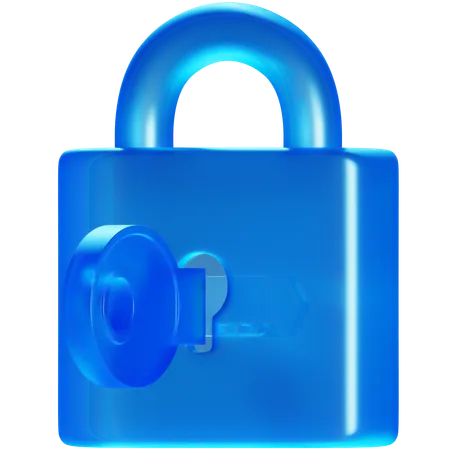 Security Key  3D Icon