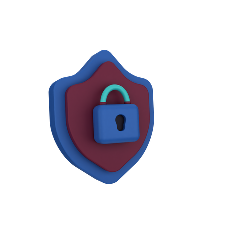 Security Lock  3D Icon