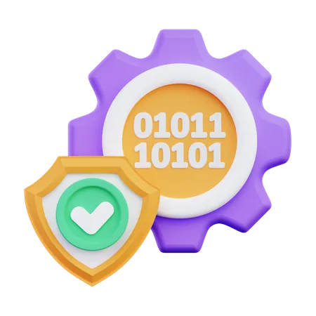 Security Management  3D Icon