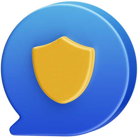 Security Message 3D Icon