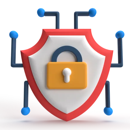 Security Network  3D Icon