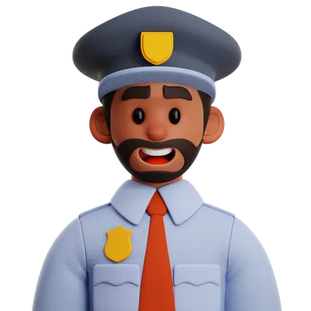 Security Officer  3D Icon