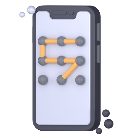 Security pattern  3D Icon