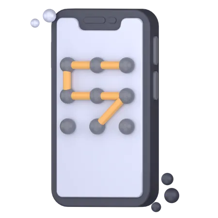 Security pattern  3D Icon