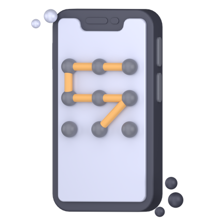 Security pattern 3D Icon