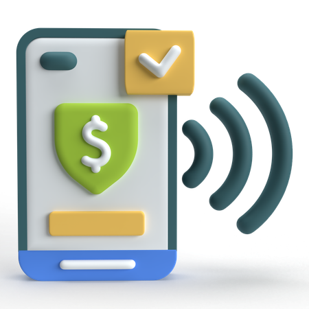 Security Payment  3D Icon