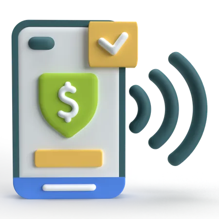 Security Payment  3D Icon