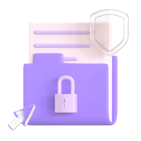 Security Privacy  3D Icon