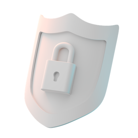 Security Protection  3D Icon