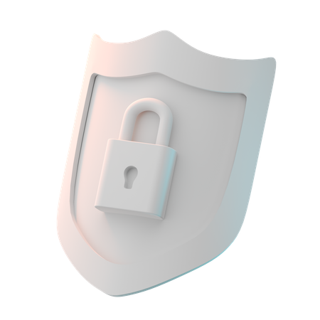 Security Protection  3D Icon