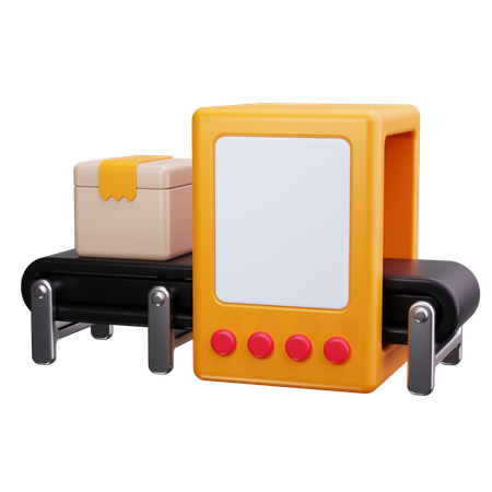 セキュリティスキャン  3D Icon