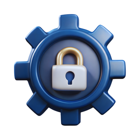 Security Settings  3D Icon
