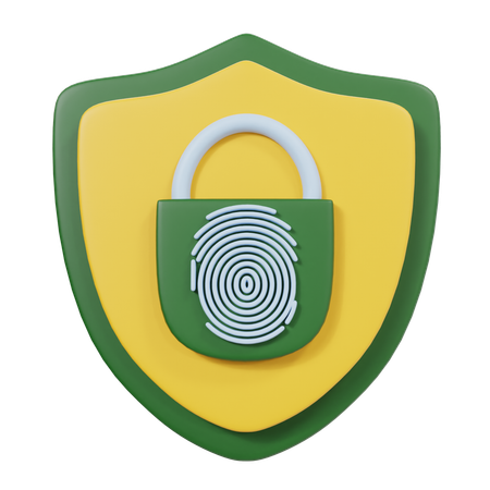 Security Shield  3D Icon