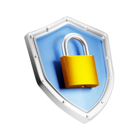 Security Shield  3D Icon