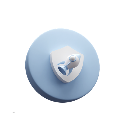 Security Shield  3D Icon