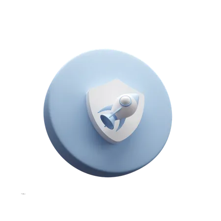 Security Shield  3D Icon