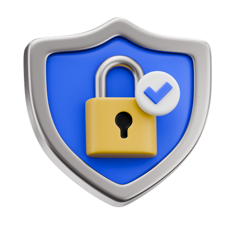 Security Shield  3D Icon