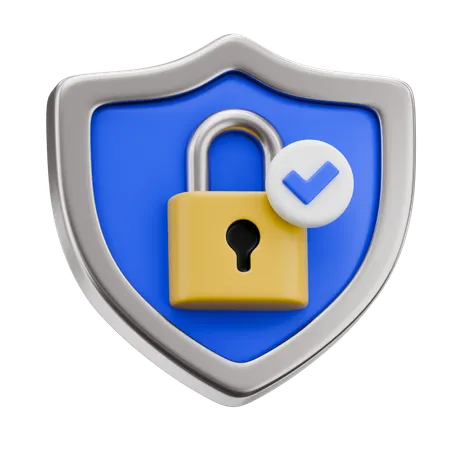 Security Shield  3D Icon