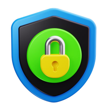 Security Shield  3D Icon