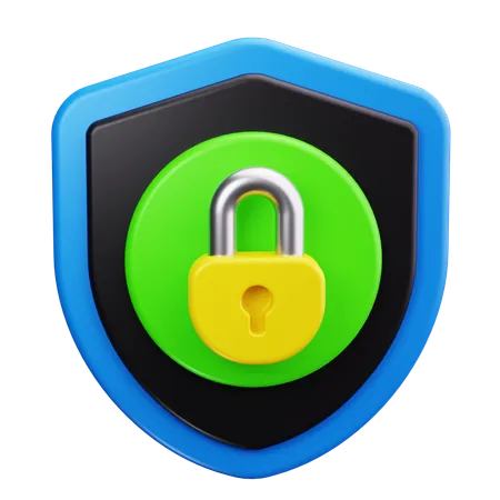 Security Shield  3D Icon