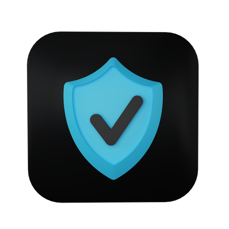 Security Shield  3D Icon